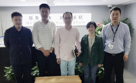 上海市保安服務(wù)行業(yè)協(xié)會(huì)蒞臨上海三毛保安服務(wù)有限公司調(diào)研指導(dǎo)