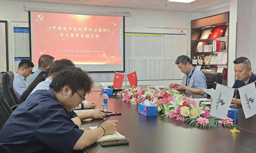 三毛保安黨支部召開(kāi)主題教育總結(jié)大會(huì)